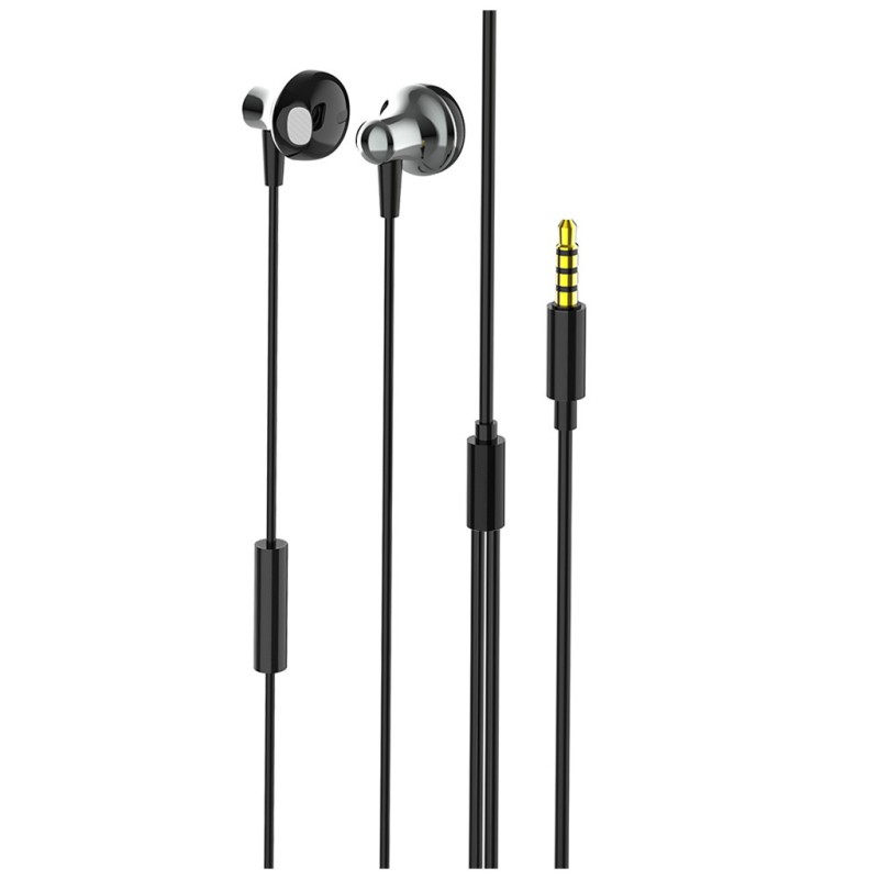 Наушники ColorWay Slim 3.5 mm Wired Earphone Blast 1 Black (CW-WD01BK)