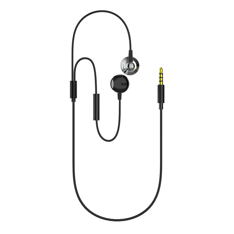 Наушники ColorWay Slim 3.5 mm Wired Earphone Blast 1 Black (CW-WD01BK)