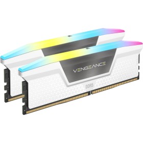 Модуль памяти для компьютера DDR5 32GB (2x16GB) 6000 MHz Vengeance RGB White Corsair (CMH32GX5M2E6000Z36W)