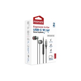 Наушники Promate Silken-C Grey (silken-c.grey)