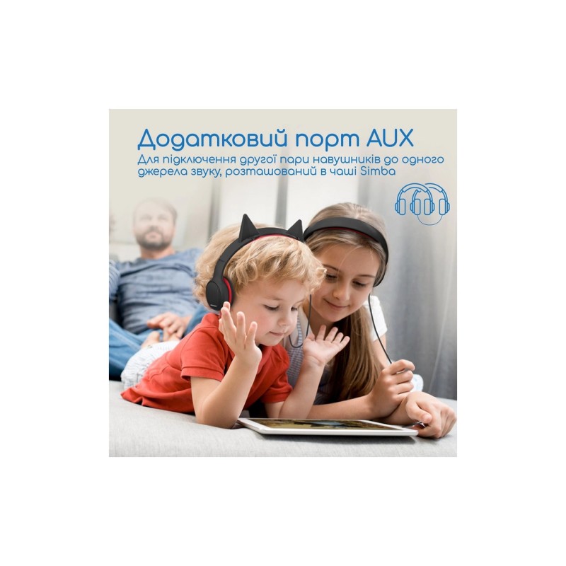 Наушники Promate Simba Onyx (simba.onyx)