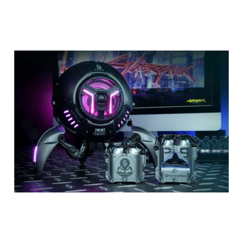 Наушники GravaStar Sirius Pro TWS BT 5.2 Battle-Worn Gray (GRAVASTARP9_WDG)