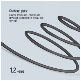 Наушники ColorWay 3.5 mm Wired Earphone Sound Wave Black (CW-WD04BK)