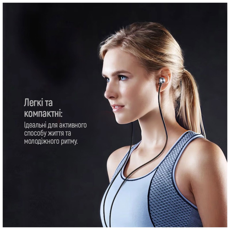 Наушники ColorWay 3.5 mm Wired Earphone UrbanBeat Black (CW-WD03BK)