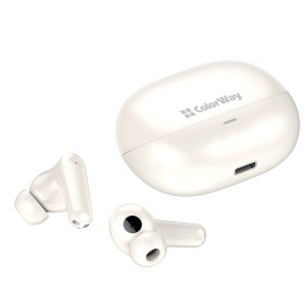 Наушники ColorWay Slim TWS-1 Earbuds Long Life Beige (CW-TWS1BE)