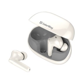 Наушники ColorWay Slim TWS-1 Earbuds Long Life Beige (CW-TWS1BE)