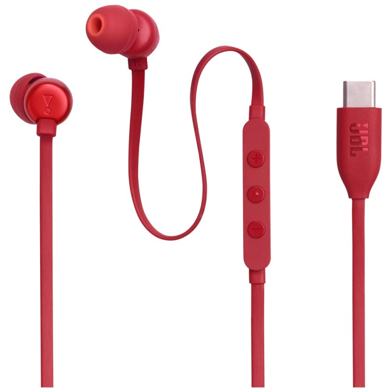 Наушники JBL Tune 310C USB-C Red (JBLT310CRED)