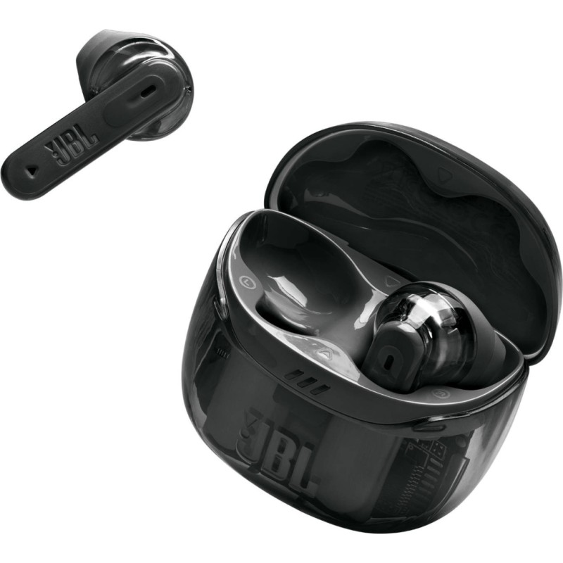 Наушники JBL Tune Flex 2 Ghost Black (JBLTFLEX2GBLK)