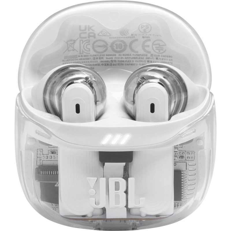Навушники JBL Tune Flex 2 Ghost White (JBLTFLEX2GWHT)