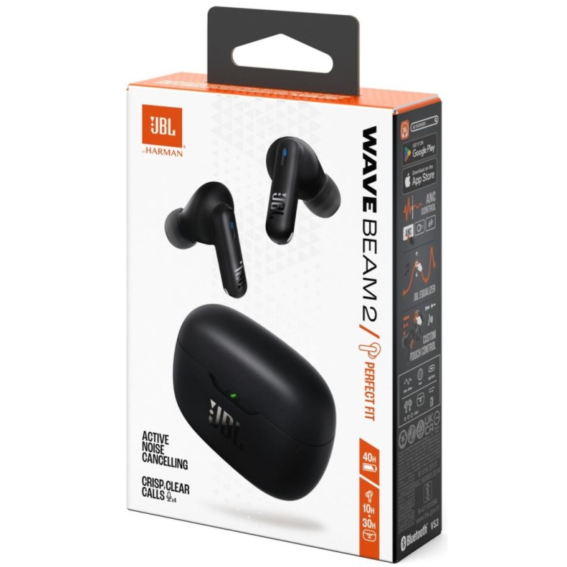 Наушники JBL Wave Beam 2 Black (JBLWBEAM2BLK)