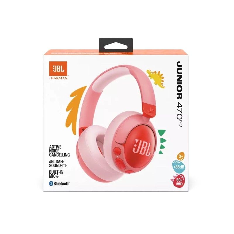 Наушники JBL JR 470 NC Pink (JBLJR470NCPIK)