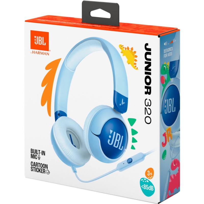 Навушники JBL JR 320 Blue (JBLJR320BLU)