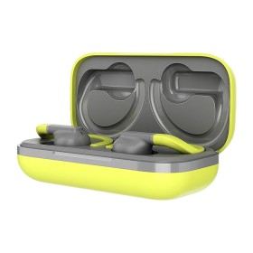 Наушники Canyon OnRun 11 Sport TWS Yellow/Grey (CNS-TWS11GR)