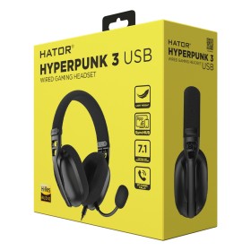 Наушники Hator Hyреrpunk 3 Hi-Res USB 7.1 Black (ESH10)