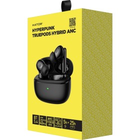 Наушники Hator Truepods Hybrid ANC Black (HTA431)