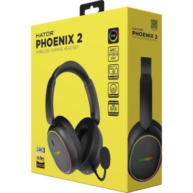Наушники Hator Phoenix 2 Wireless Hi-Res SyncHUB connection Black (ESH40)