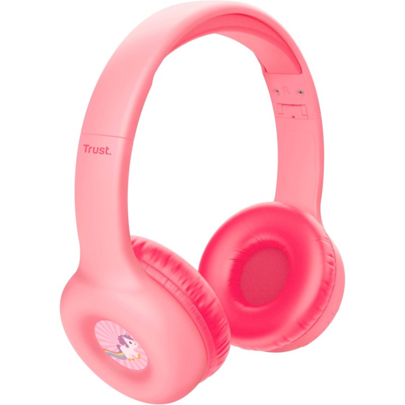 Наушники Trust Nouna Kids Wireless Pink (25274)