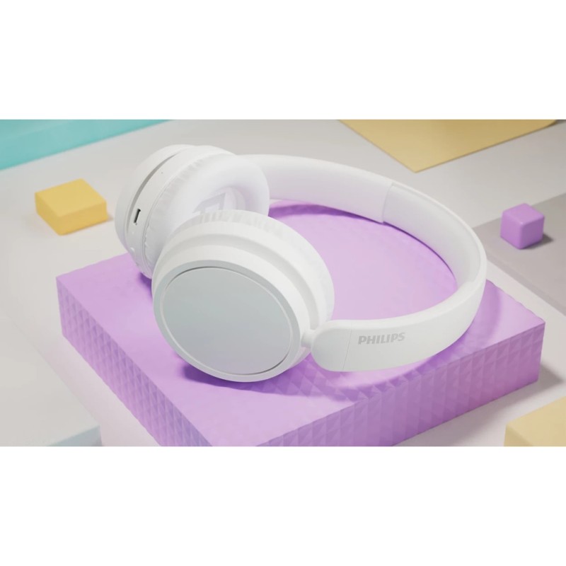Наушники Philips TAH5209 Over-Ear Wireless White (TAH5209WT/00)