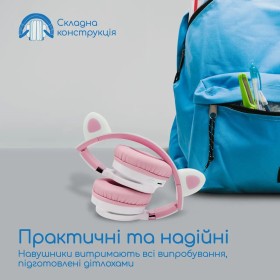 Наушники Promate Panda Bubblegum (panda.bubblegum)