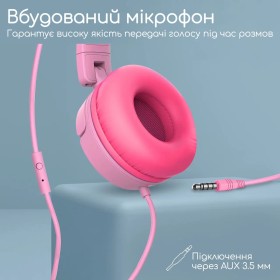 Наушники Promate Jewel Bubblegum (jewel.bubblegum)
