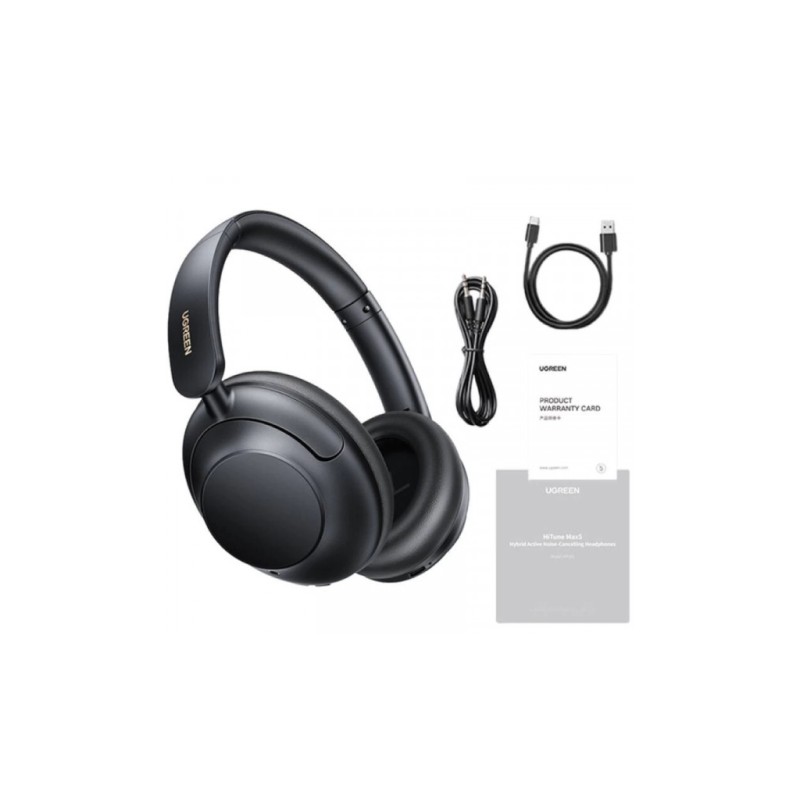 Навушники Ugreen HP202 HiTune Max5 Hybrid ANC Black (25255)