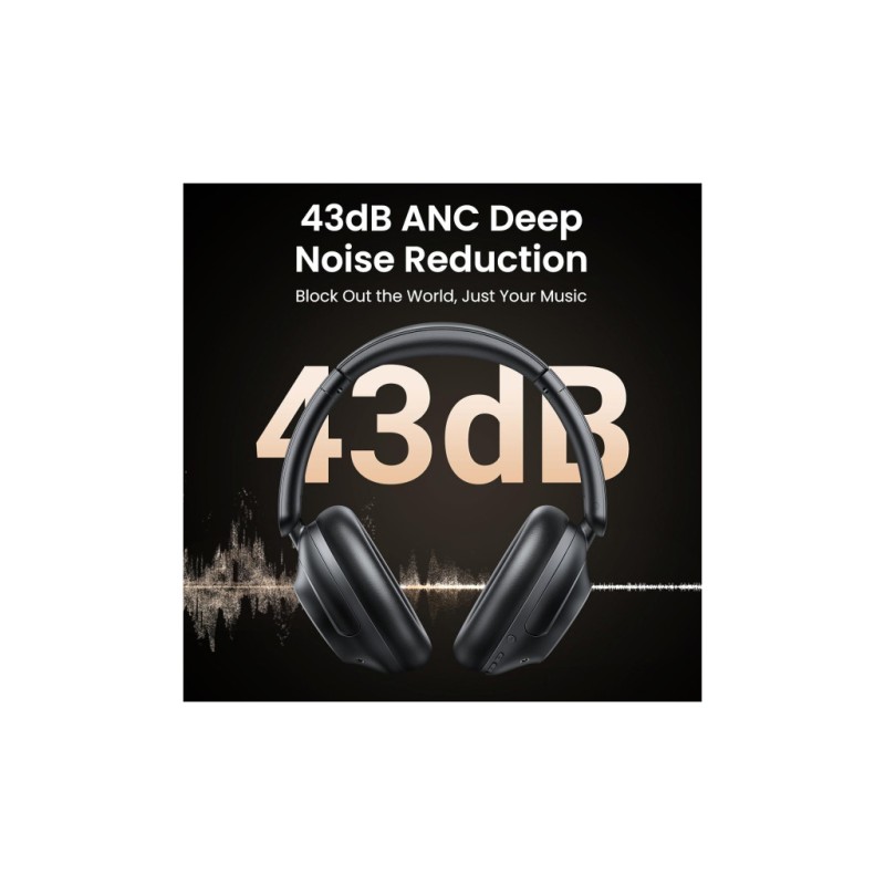 Навушники Ugreen HP202 HiTune Max5 Hybrid ANC Black (25255)