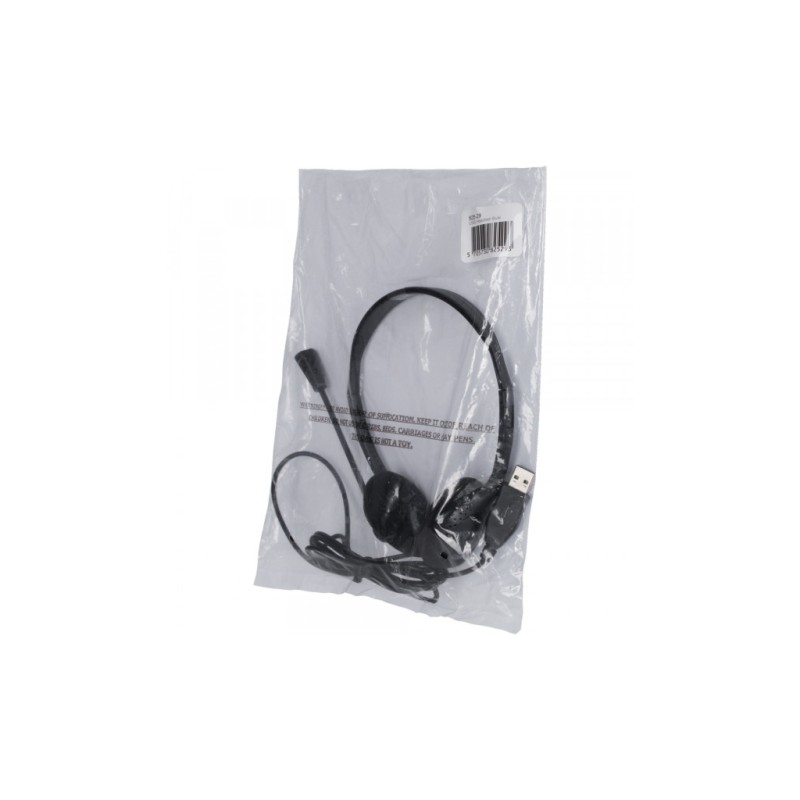 Наушники Sandberg Headset Bulk USB Black (825-29)