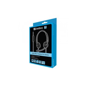 Наушники Sandberg Office Headset Pro Stereo USB Black (126-13)