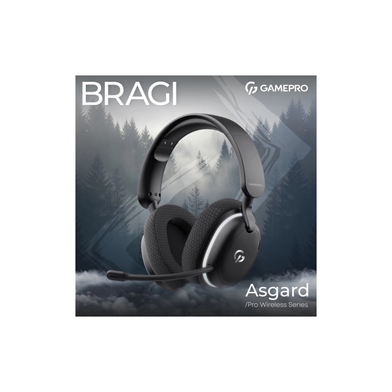 Наушники GamePro Asgard Bragi 7.1 RGB Tri-Mod Black (HSW250B)