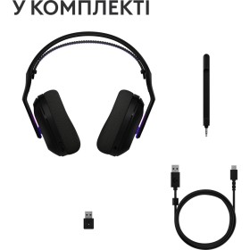Наушники Logitech G522 Lightspeed Wireless Gaming Headset Black (981-001544)