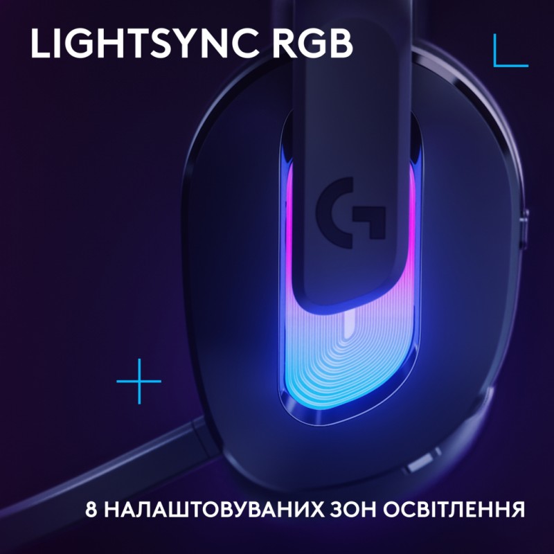 Наушники Logitech G522 Lightspeed Wireless Gaming Headset Black (981-001544)