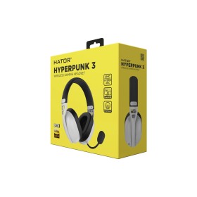 Наушники Hator Hyperpunk 3 Wireless Hi-Res SyncHUB connection White (ESH16)