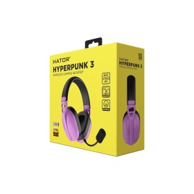 Наушники Hator Hyperpunk 3 Wireless Hi-Res SyncHUB connection Cyber Violet (ESH19)