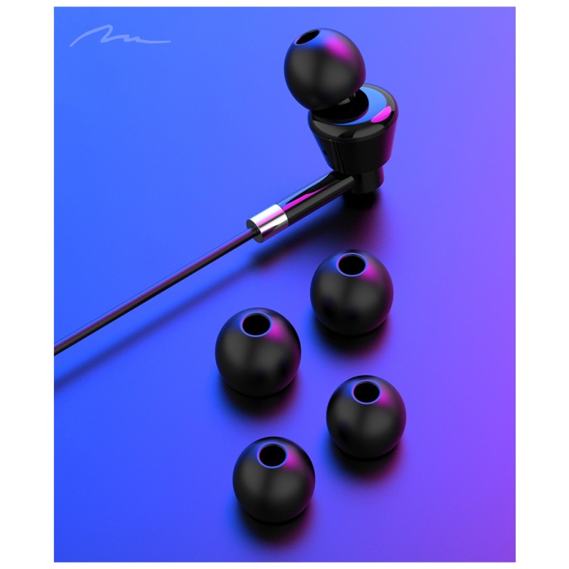 Наушники Media-Tech ALL USB-C Black (MT3609K)