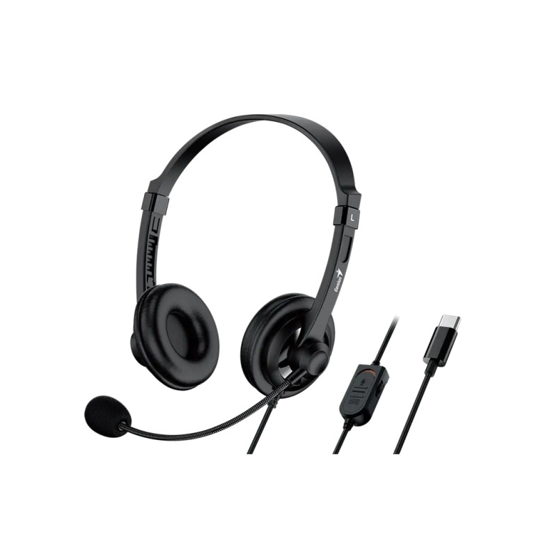 Наушники Genius HS-230U USB-C Black (31710021405)
