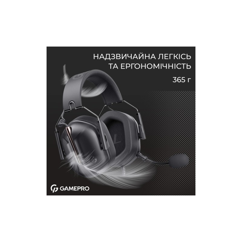 Наушники GamePro Genesis Hunter Black (HS1350B)