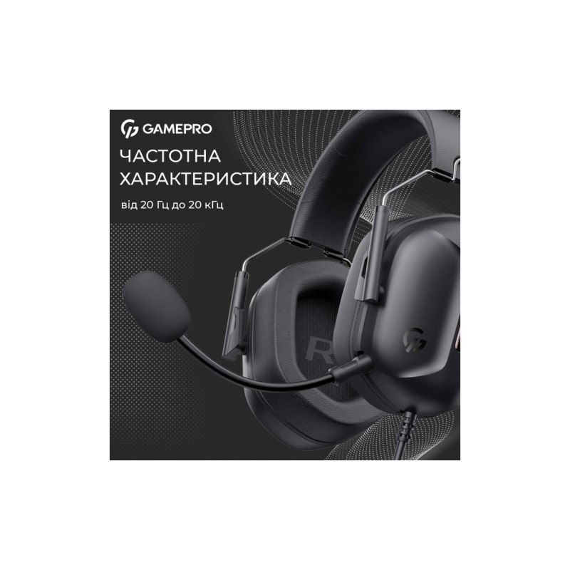 Наушники GamePro Genesis Hunter Black (HS1350B)