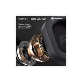 Наушники GamePro Genesis Hunter Black (HS1350B)