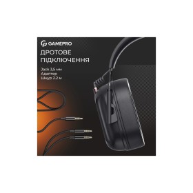 Наушники GamePro Genesis Hunter Black (HS1350B)