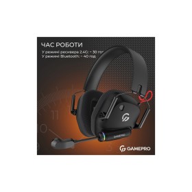 Наушники GamePro Genesis Mercury Pro 3-Mode Black (HSW120B)