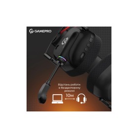 Наушники GamePro Genesis Mercury Pro 3-Mode Black (HSW120B)