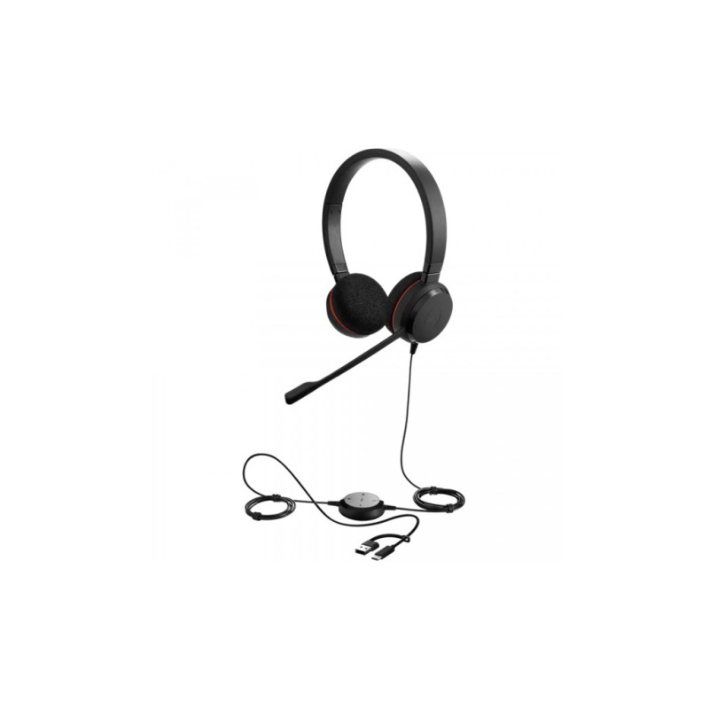 Наушники Jabra Evolve 20 MS USB-C/A Stereo (4999-823-169)