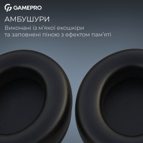 Наушники GamePro Asgard Freya Pro Wireless Black (HSW201B)