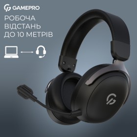 Наушники GamePro Asgard Freya Pro Wireless Black (HSW201B)