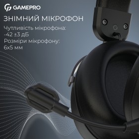 Наушники GamePro Asgard Freya Pro Wireless Black (HSW201B)