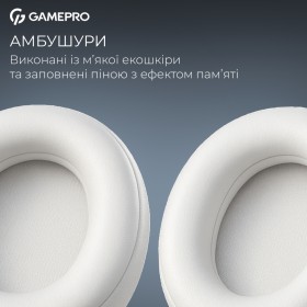 Наушники GamePro Asgard Freya Pro Wireless White/Blue (HSW201WB)
