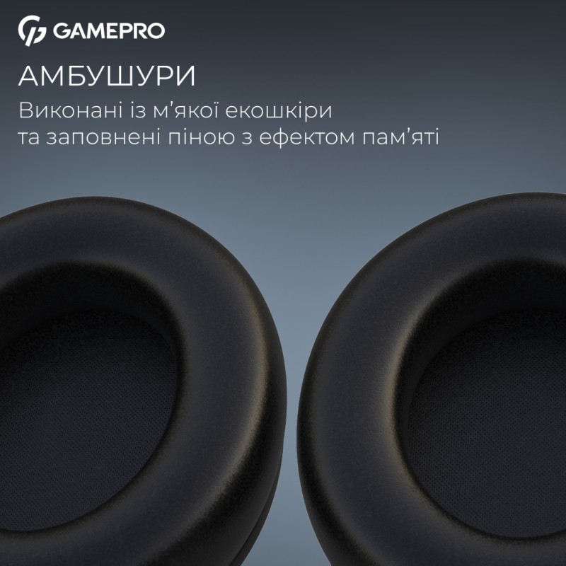 Наушники GamePro Asgard Skadi Wireless Black (HSW191B)
