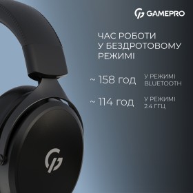 Наушники GamePro Asgard Skadi Wireless Black (HSW191B)