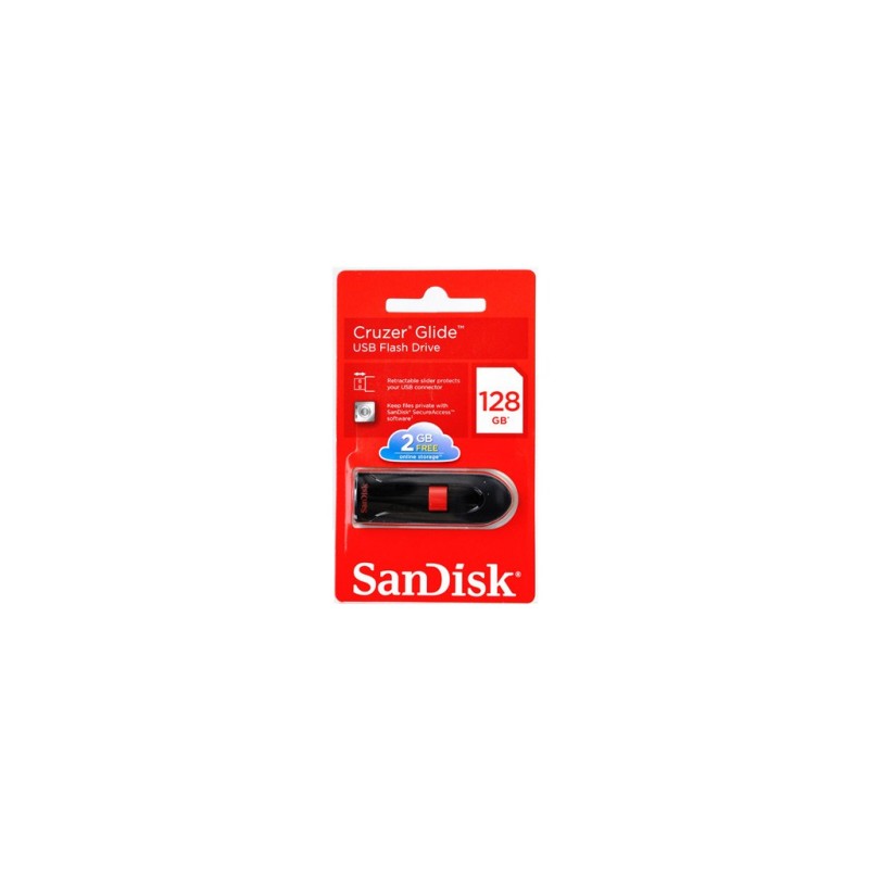 USB флеш накопитель SanDisk 128Gb Cruzer Glide (SDCZ60-128G-B35)