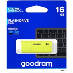 USB флеш накопитель Goodram 16GB UME2 Yellow USB 2.0 (UME2-0160Y0R11)